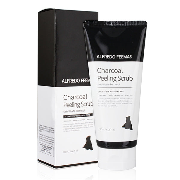 ALFREDO WHIMAS CHARCOAL PEELING SCRUB 180ML