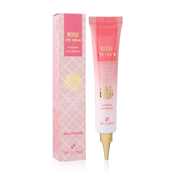 3W CLINIC ROSE EYE CREAM (TUBE TYPE) 40ML