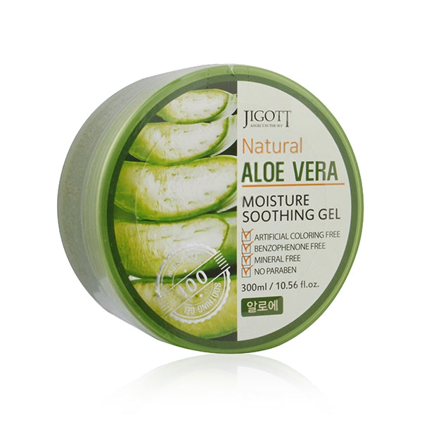 JIGOTT NATURAL ALOE VERA MOISTURE SOOTHING GEL 300ML