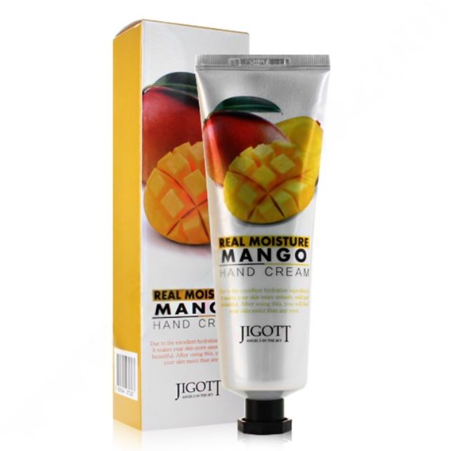 JIGOTT REAL MOISTURE MANGO HAND CREAM