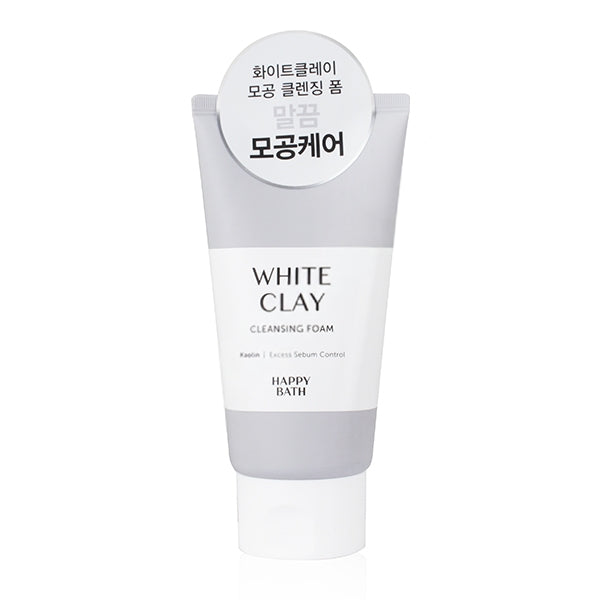 HAPPY BATH WHITE CLAY PORE CLEANSING FOAM (PORE CARE) 150G