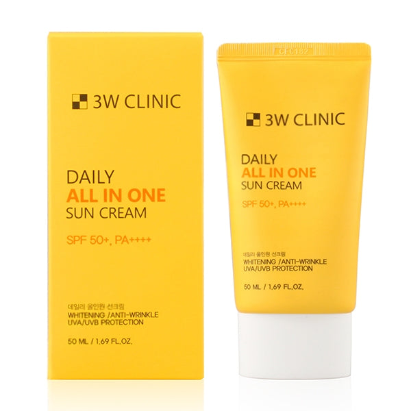 3W CLINIC DAILY ALL-IN-ONE SUN CREAM SPF50+/PA++++