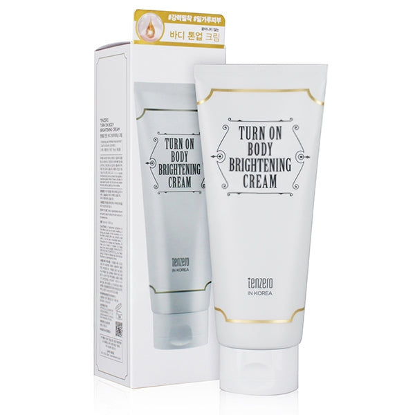 TENZERO TURN-ON BODY BRIGHTENING CREAM 180ML