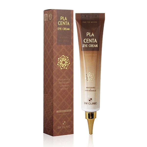 3W CLINIC PLACENTA EYE CREAM (TUBE TYPE) 40ML