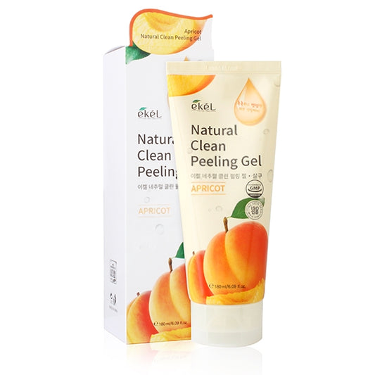 IKEL NATURAL CLEAN PEELING GEL (APRICOT) 180ML