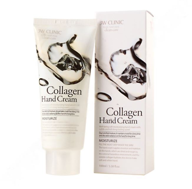 3W CLINIC MOISTURIZING COLLAGEN HAND CREAM