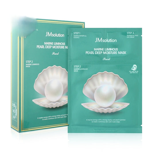 JM SOLUTION MARINE PEARL DEEP MOISTURE MASK PEARL (10 SHEETS)