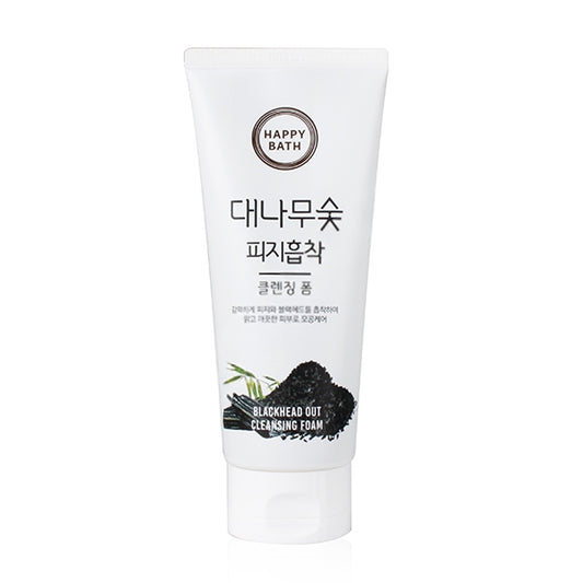 HAPPY BATH BAMBOO CHARCOAL ABSORBING CLEANSING FOAM 200G