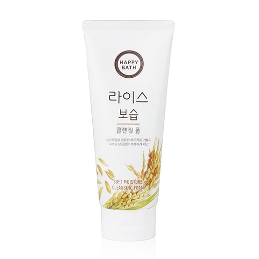 HAPPY BATH RICE MOISTURIZING CLEANSING FOAM 200G