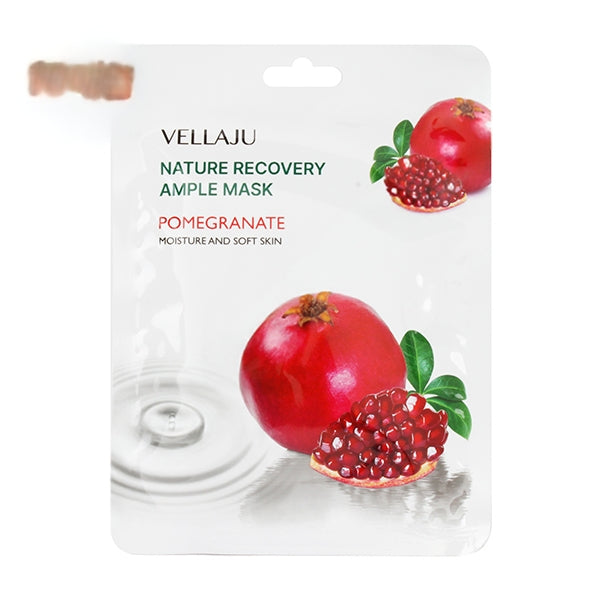 VELLAJU NATURE RECOVERY AMPOULE MASK (POMEGRANATE/10 SHEETS)