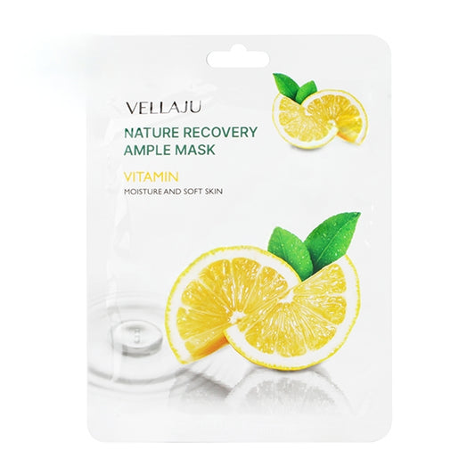VELLEJU NATURE RECOVERY AMPOULE MASK (VITAMIN/10 SHEETS)
