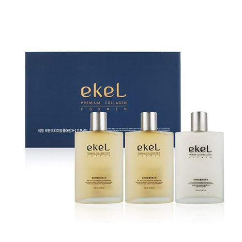 EKEL FOR MEN PREMIUM COLLAGEN 2+1 BASIC SET (SKIN 2+LOTION 1) [EXPIRATION DATE 202706]