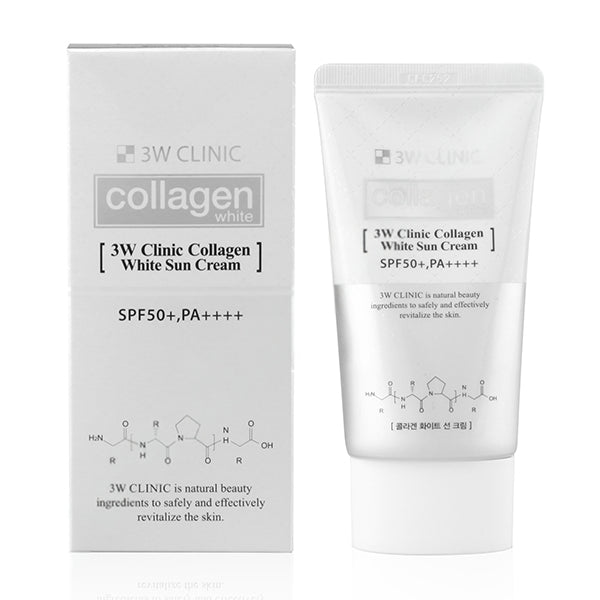 3W CLINIC COLLAGEN WHITE SUN CREAM  SPF50+/PA++++