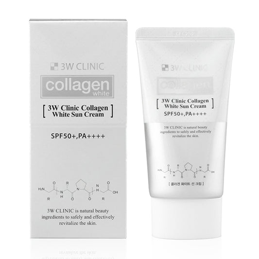 3W CLINIC COLLAGEN WHITE SUN CREAM  SPF50+/PA++++