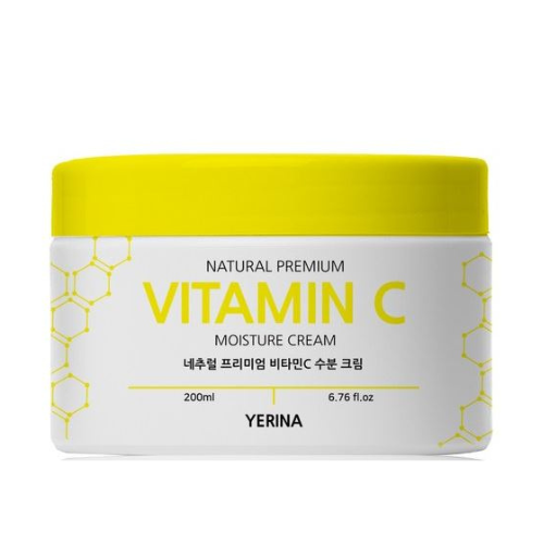 YERINA NATURAL PREMIUM VITAMIN C MOISTURE CREAM 200ML [EXPIRATION DATE 202602]