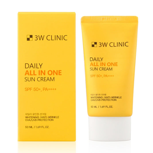 3W CLINIC DAILY ALL-IN-ONE SUN CREAM  SPF50+/PA++++